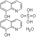8-Hydroxyquinoline sulfate monohydrate, CAS#:207386-91-2, 134-31-6, 8-Quinolinol sulfate; 8-Quinolinol hemisulfate hemihydrate; Oxine sulfate